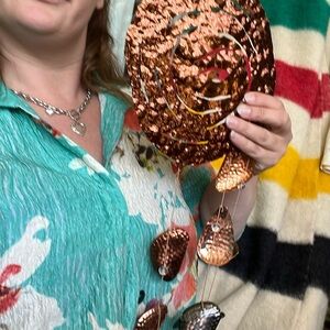 Copper Garden Decor Chime